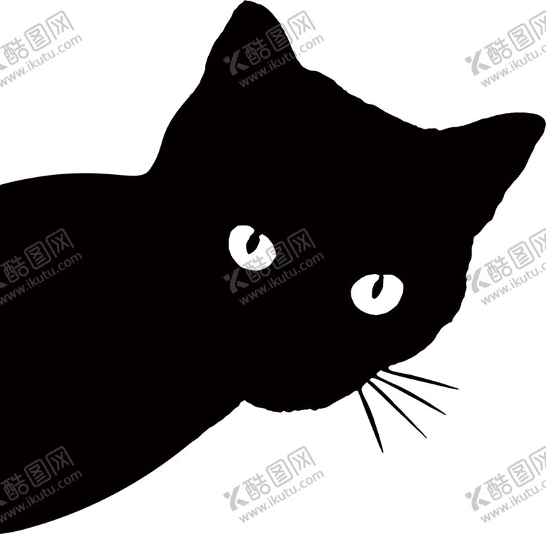 编号：51391601141049544973【酷图网】源文件下载-黑猫