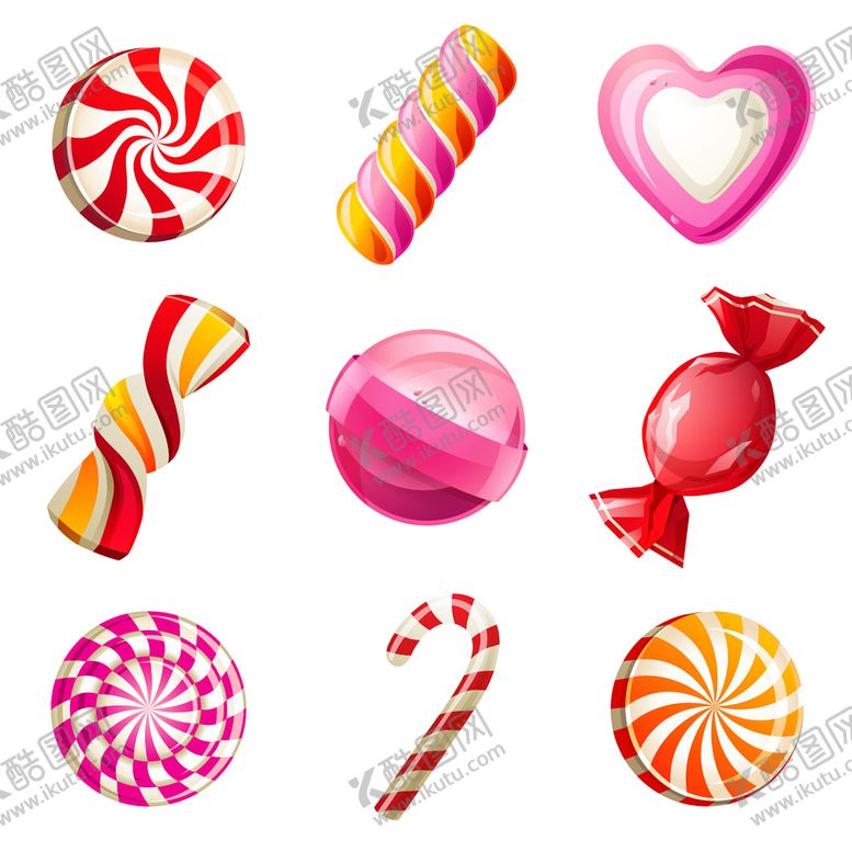 编号：26644909230122418697【酷图网】源文件下载-糖果png