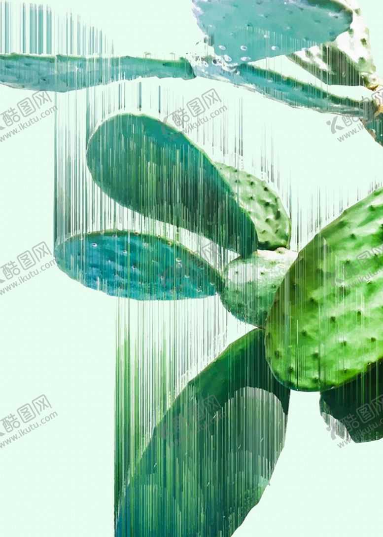 编号：30901009271454555129【酷图网】源文件下载-多肉植物装饰画