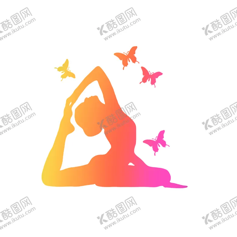 编号：57118505050757392791【酷图网】源文件下载-舞者剪影