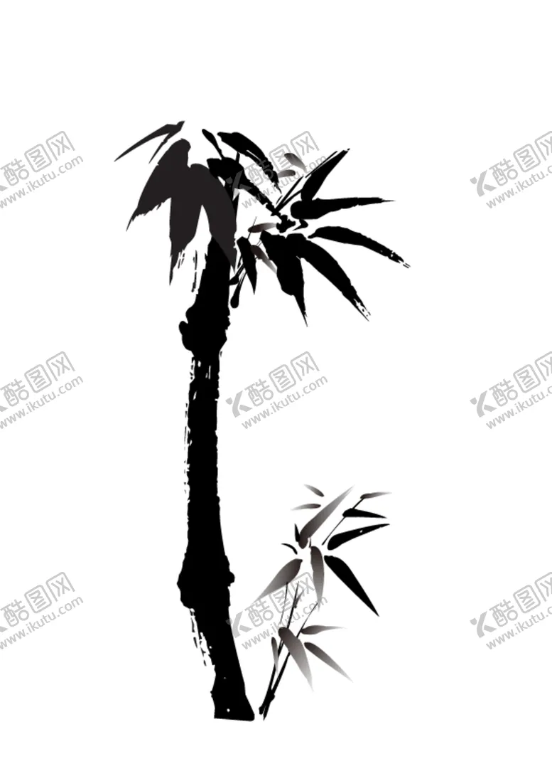 编号：70208504282257506505【酷图网】源文件下载-水墨竹子