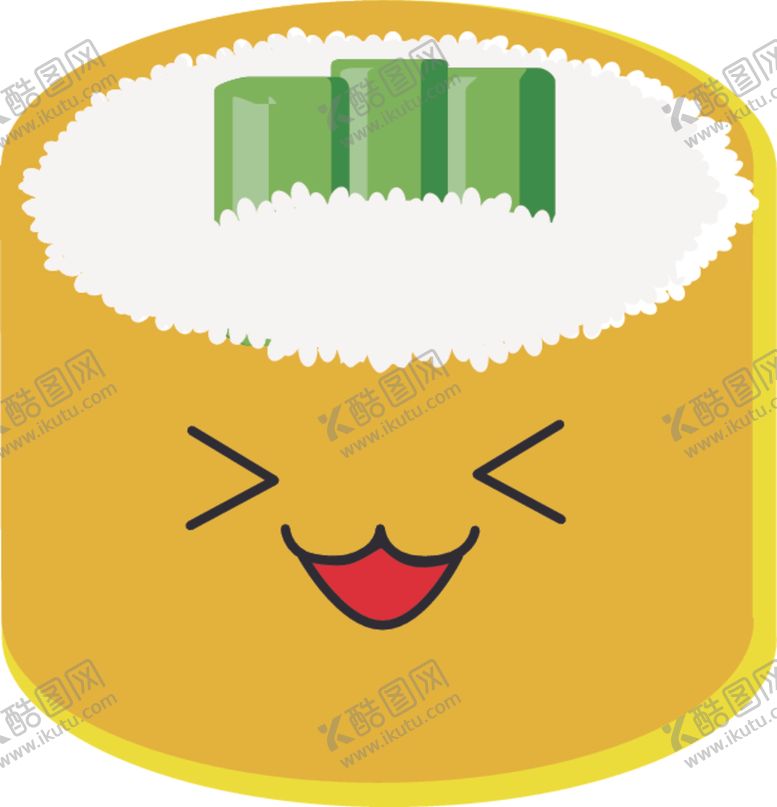 编号：69809807140522096815【酷图网】源文件下载-卡哇伊美食
