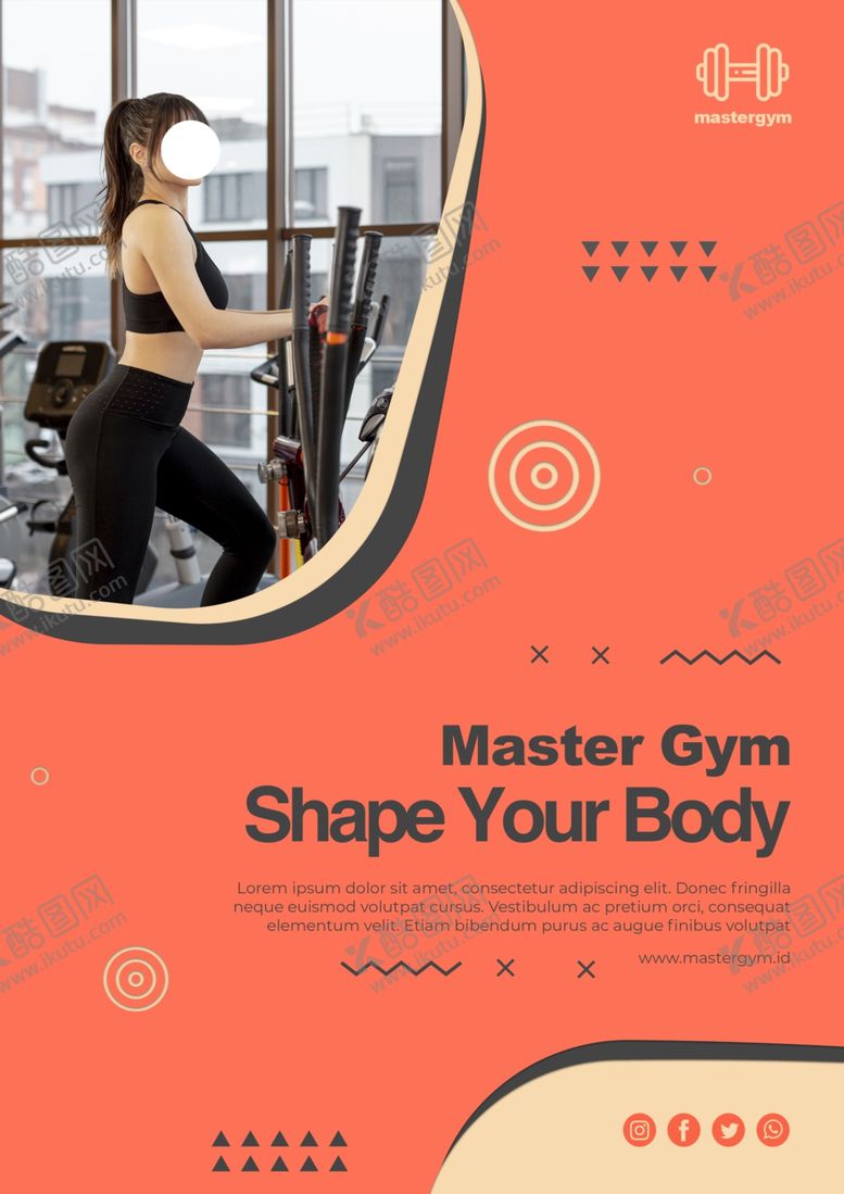 编号：12589209261724438348【酷图网】源文件下载-健身海报