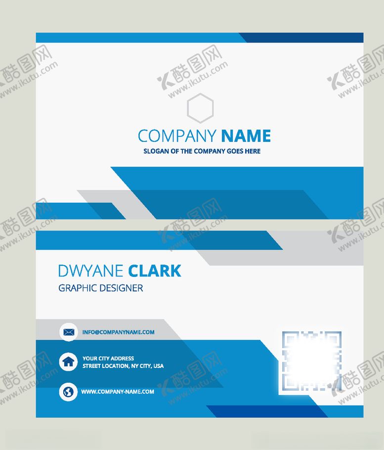 编号：94504210140000127830【酷图网】源文件下载-名片模板