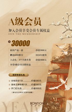 医美活动会员内容海报