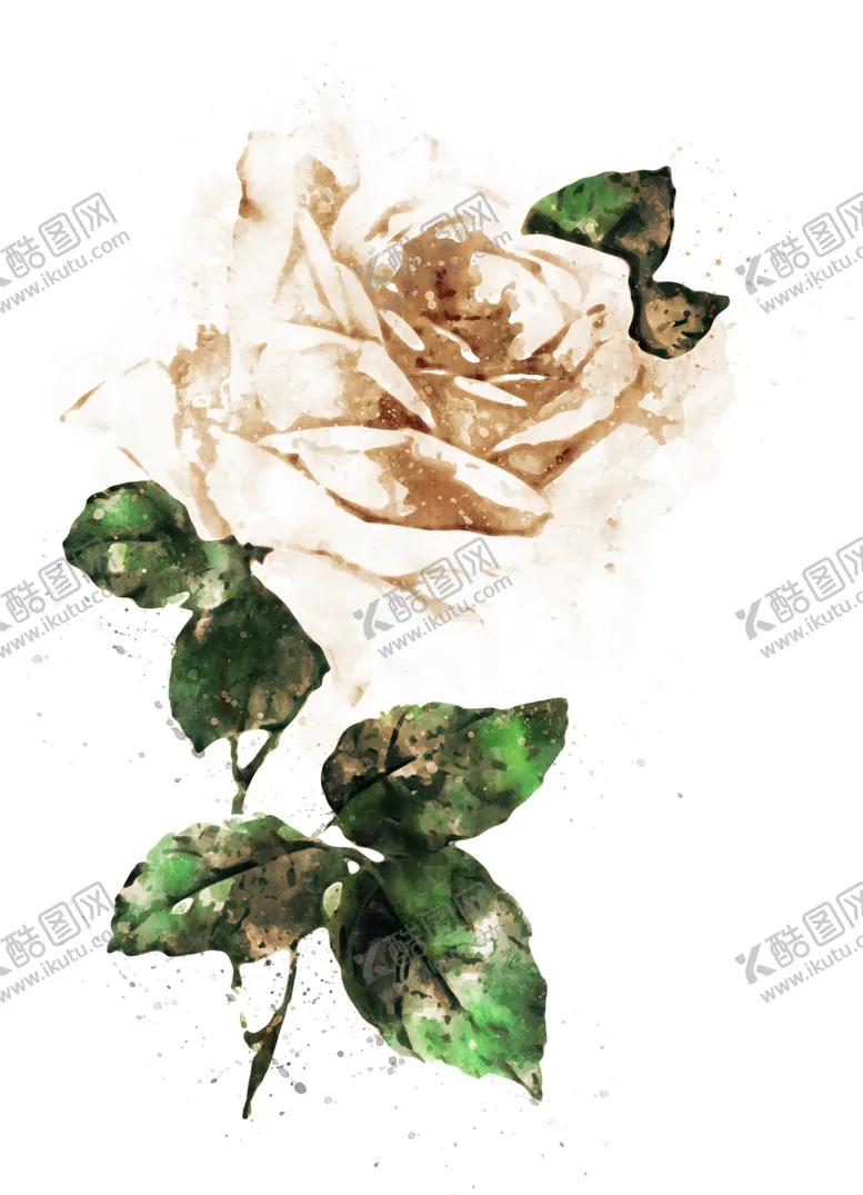 编号：92162607021959045825【酷图网】源文件下载-手绘花卉