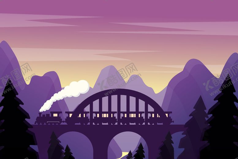 编号：57823106281321151005【酷图网】源文件下载-风景插画