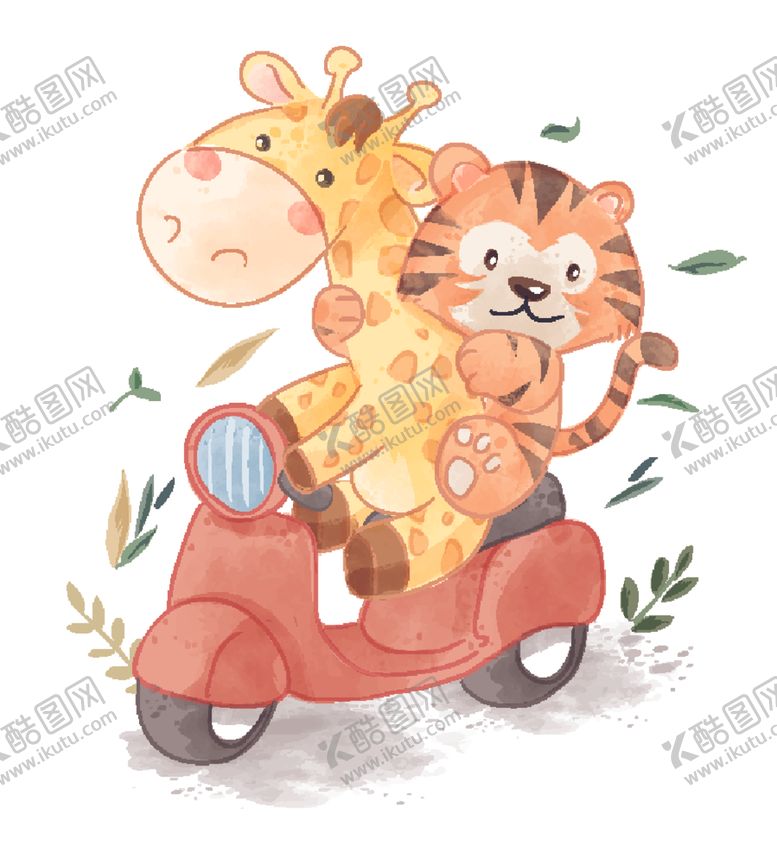 编号：56612610251838225750【酷图网】源文件下载-可爱卡通动物