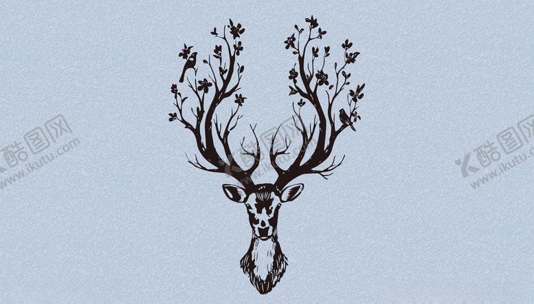 编号：48857707132253038232【酷图网】源文件下载-山羊图案