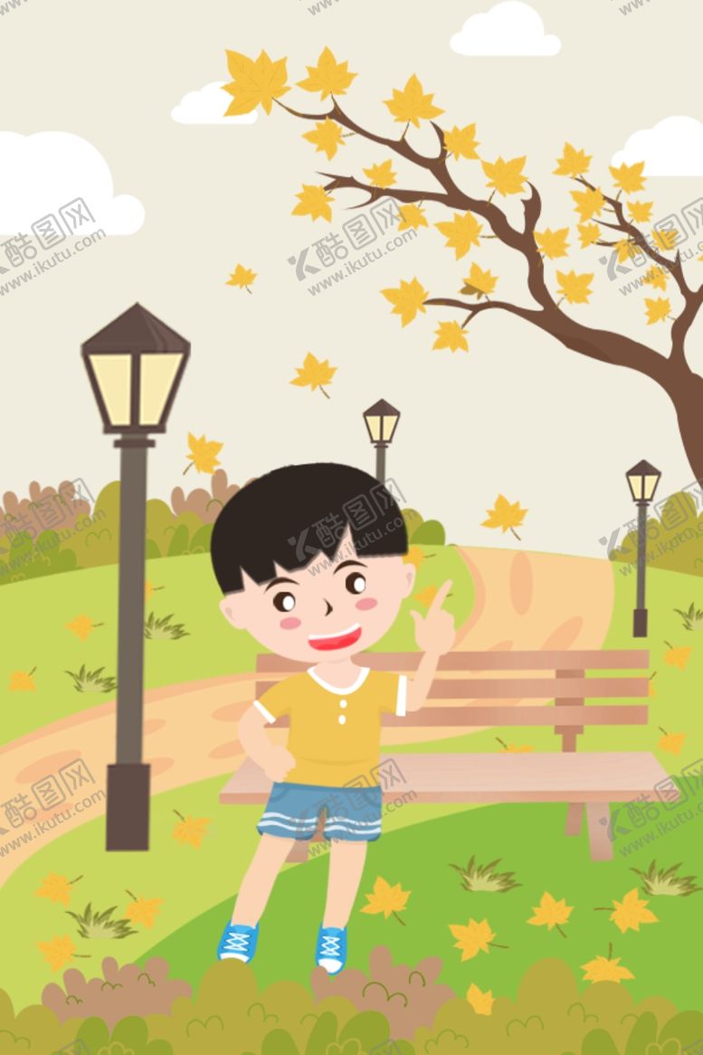 编号：21742212092347492201【酷图网】源文件下载-立秋插画