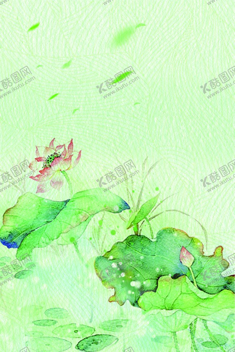 编号：47903109220429429328【酷图网】源文件下载-荷花背景