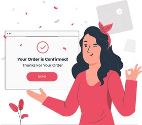 扁平化注册成功界面设计