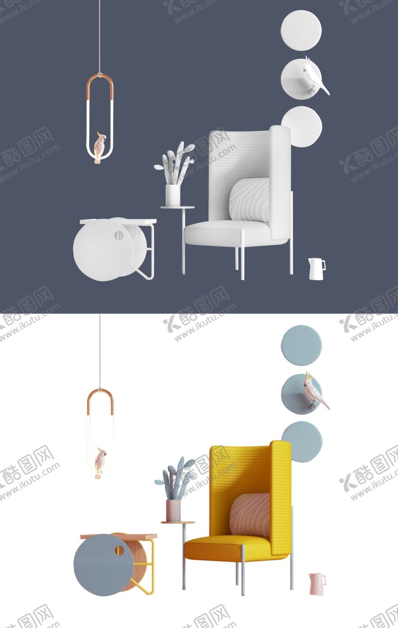 编号：48254909291739224579【酷图网】源文件下载-家装家具公寓分层图