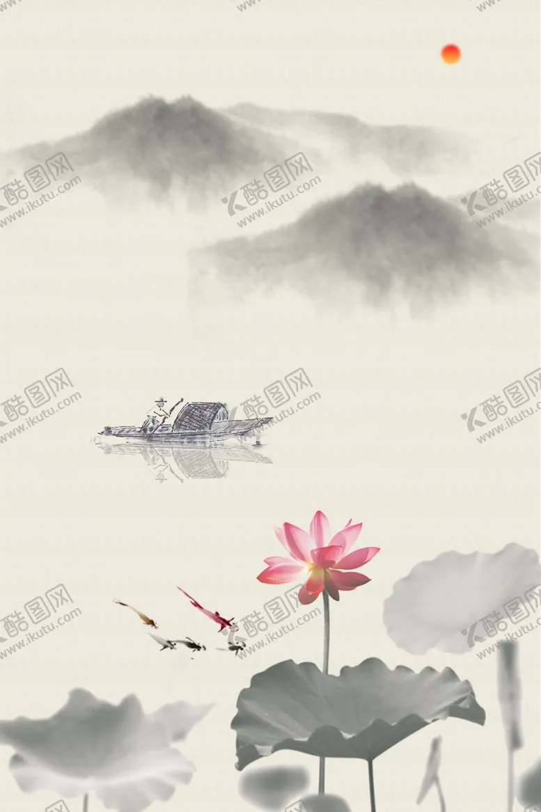 编号：90793806180254215753【酷图网】源文件下载-水墨背景