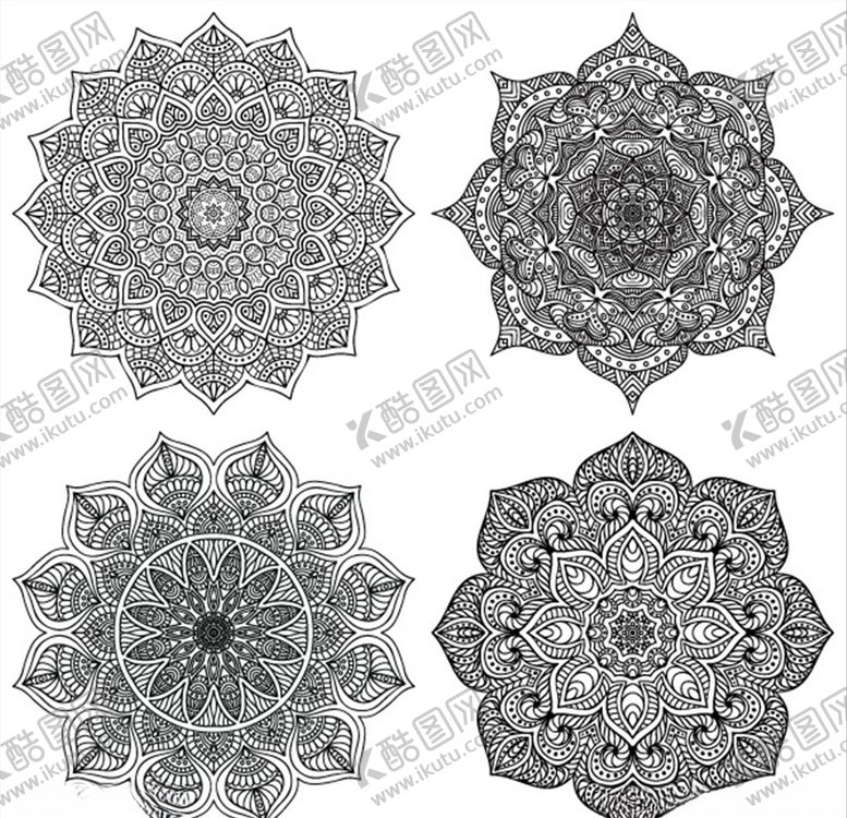 编号：99484609250613535132【酷图网】源文件下载-古典花纹底纹