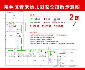 消防疏散图