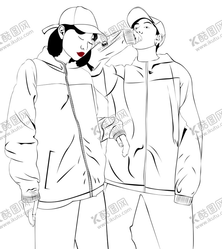 编号：57032605151350124766【酷图网】源文件下载-卡通漫画效果图人物主图海报