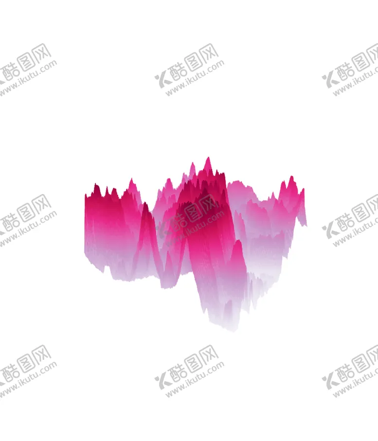 编号：98828604201751582670【酷图网】源文件下载-抽象山峰