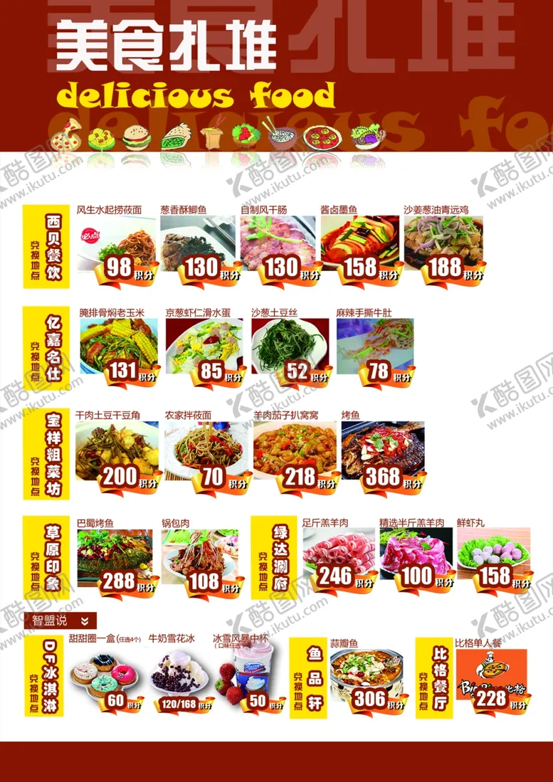 编号：18442507061822138396【酷图网】源文件下载-美食海报