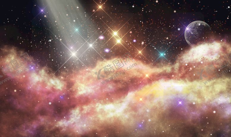 编号：95473609240319170342【酷图网】源文件下载-创意星空合成海报图片 