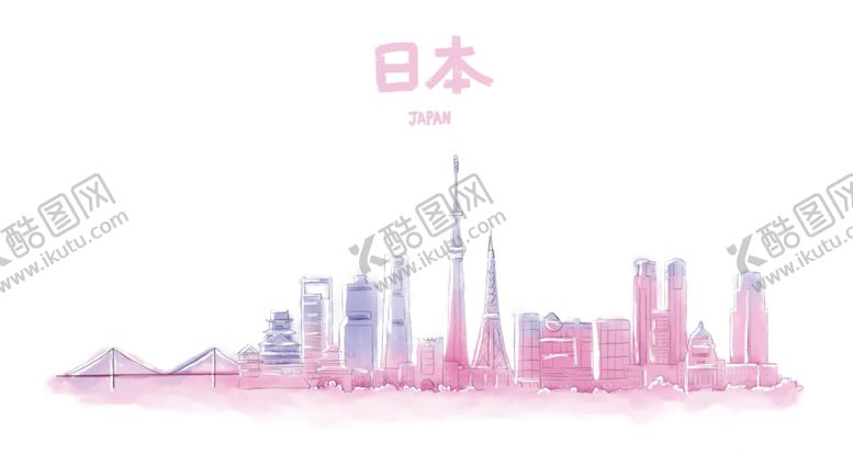 编号：67861004161957027743【酷图网】源文件下载-手绘城市城市地标