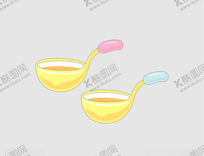 编号：93319809210958442410【酷图网】源文件下载-矢量汤勺