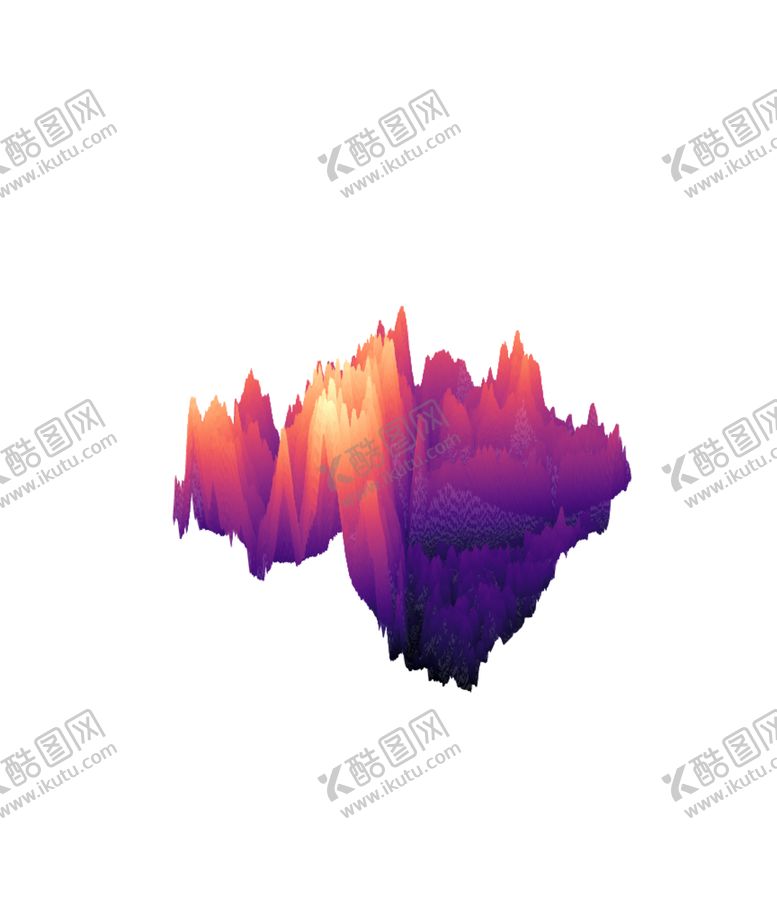 编号：53582404171533514057【酷图网】源文件下载-抽象山峰