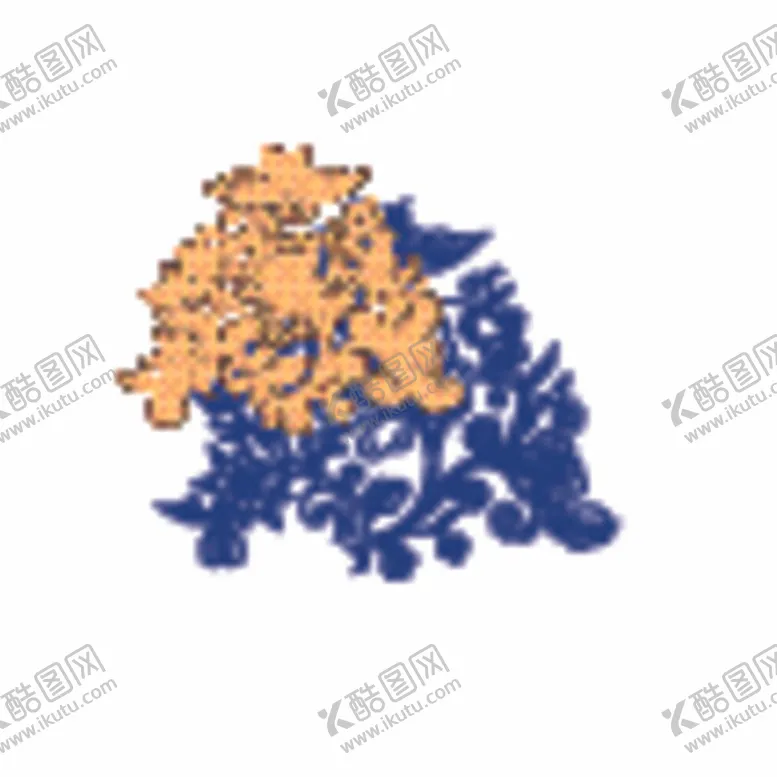 编号：79926812052322183123【酷图网】源文件下载-青花纹样