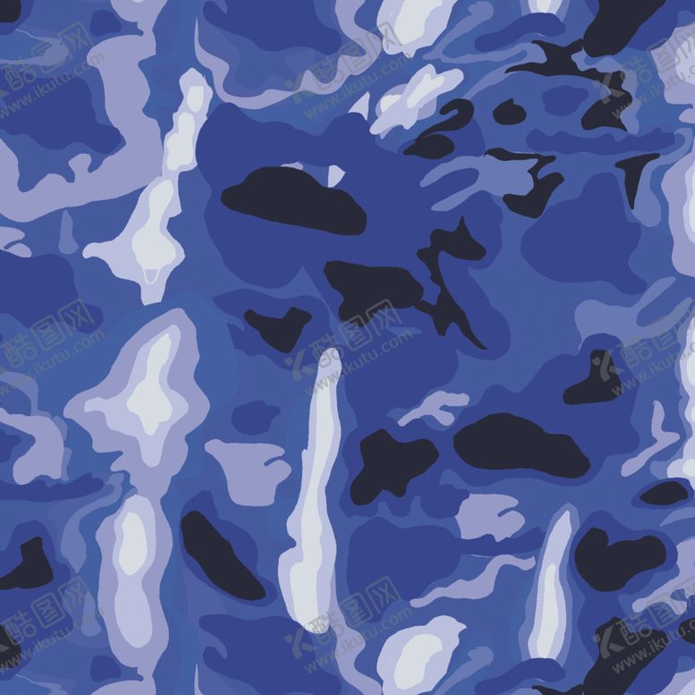 编号：16966310051339364037【酷图网】源文件下载-蓝色迷彩图案纹理