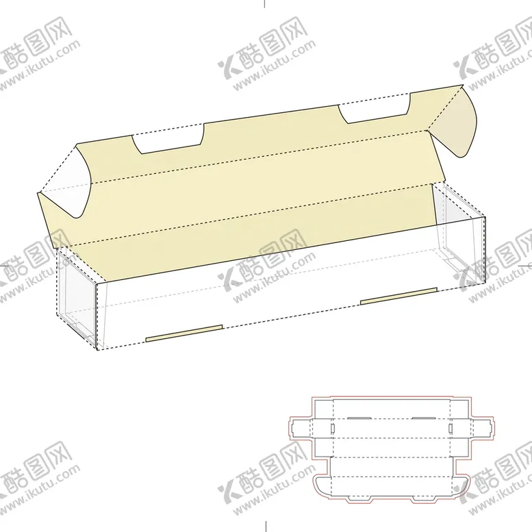 编号：32057411270718163919【酷图网】源文件下载-包装盒刀模