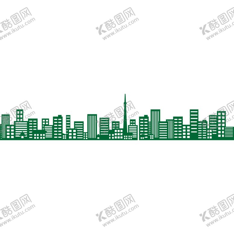 编号：10317205030823423588【酷图网】源文件下载-城市剪影
