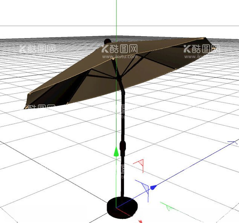 编号：38079302090230066556【酷图网】源文件下载-C4D模型伞