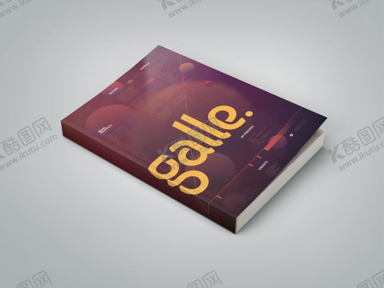 编号：43880310070011102715【酷图网】源文件下载-画册样机画册效果画册贴