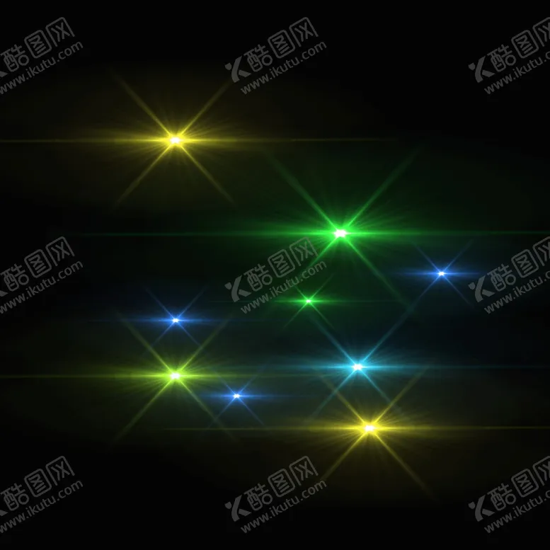 编号：12544805041636341990【酷图网】源文件下载-镭射光线元素