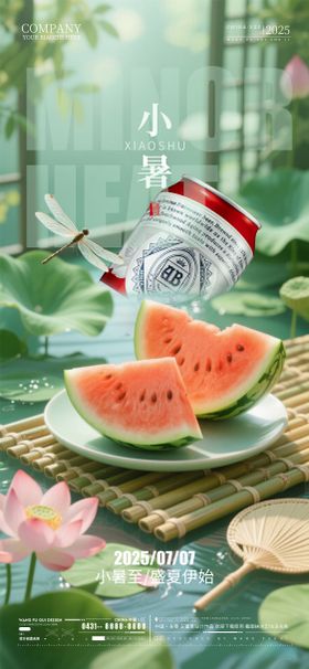 酒吧夜店ktv夏至节气移动端海报