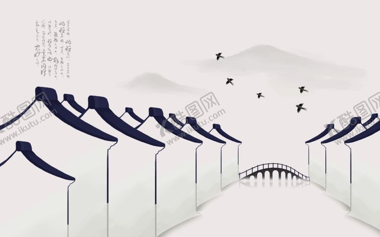 编号：50376609290107148822【酷图网】源文件下载-工笔花鸟背景墙装饰画