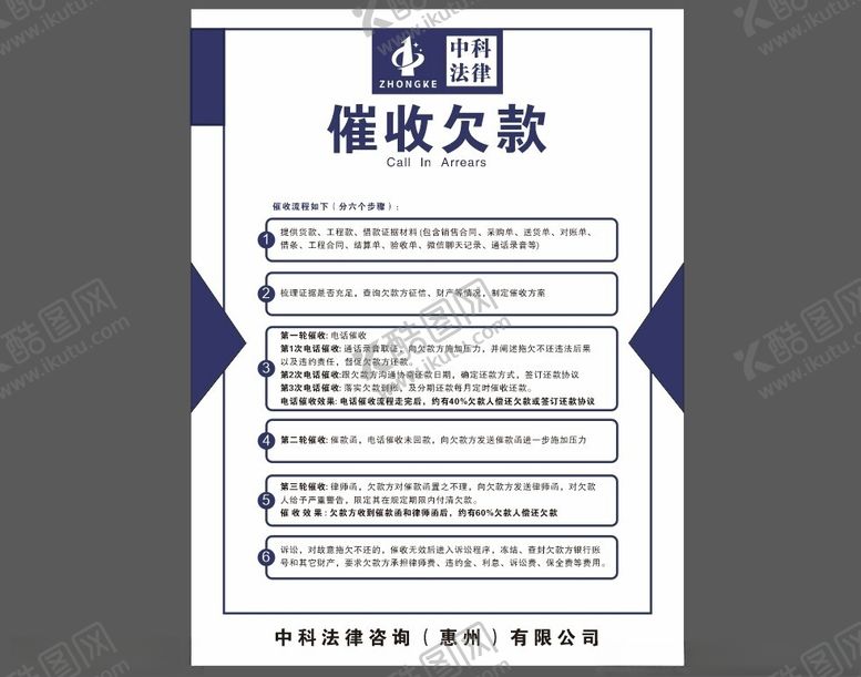 律师业务挂画请名片门头广告