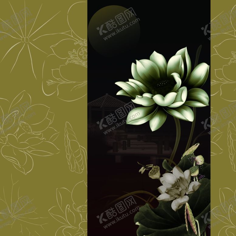 编号：96721709092038182089【酷图网】源文件下载-古典花