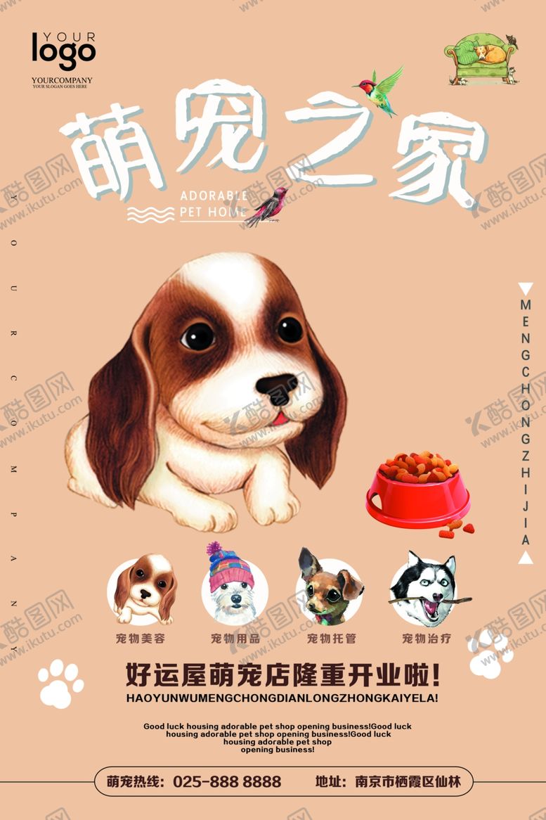 编号：85160106281725258218【酷图网】源文件下载-宠物海报