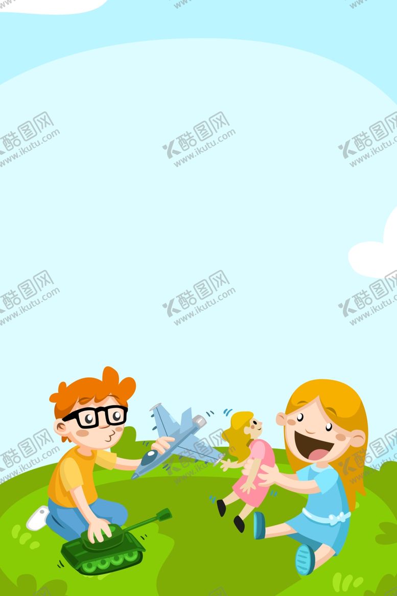 编号：30419009262354245841【酷图网】源文件下载-卡通背景