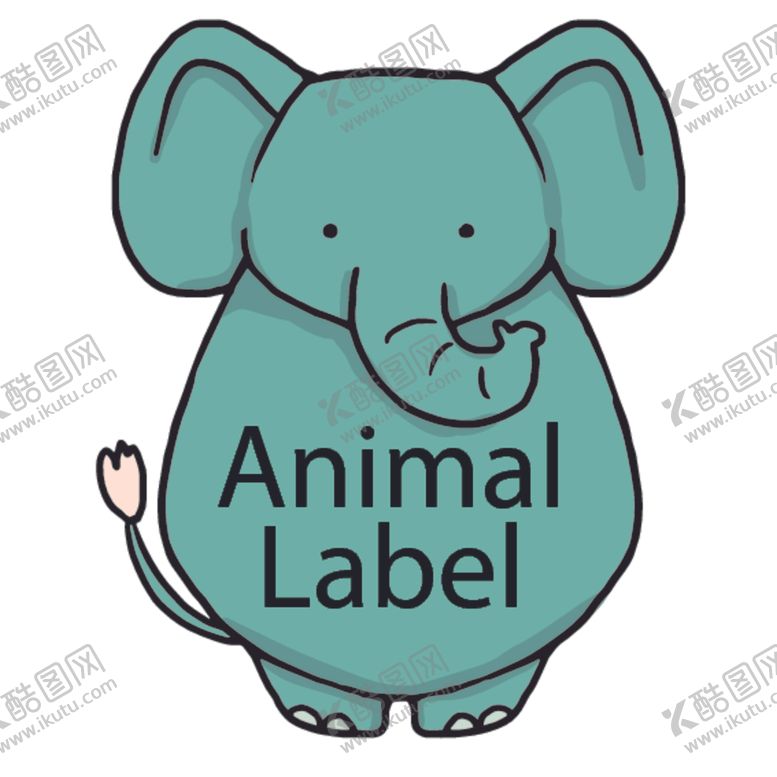 编号：67836109240150063270【酷图网】源文件下载-呆萌可爱创意动物设计