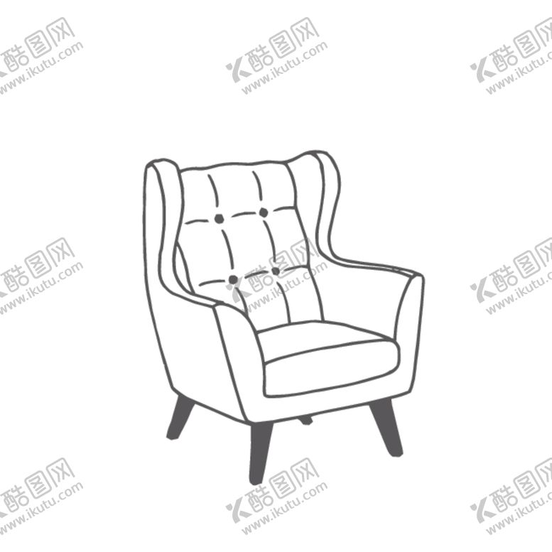 编号：11839607020055194218【酷图网】源文件下载-黑白线条手绘