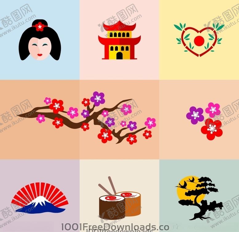 编号：79657709192000488915【酷图网】源文件下载-日本元素
