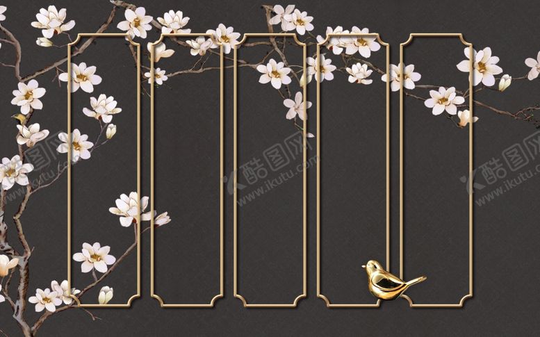编号：84628405181217528324【酷图网】源文件下载-花鸟工笔画