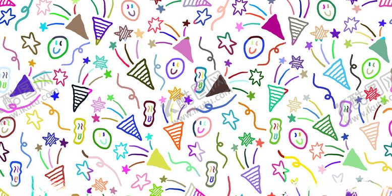 编号：54590004082045518316【酷图网】源文件下载-手绘庆祝图案