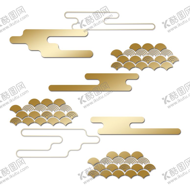 编号：98115606280027244733【酷图网】源文件下载-金色祥云