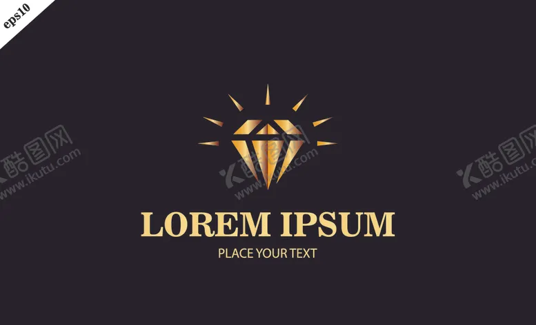 编号：14686006301404098100【酷图网】源文件下载-钻石logo