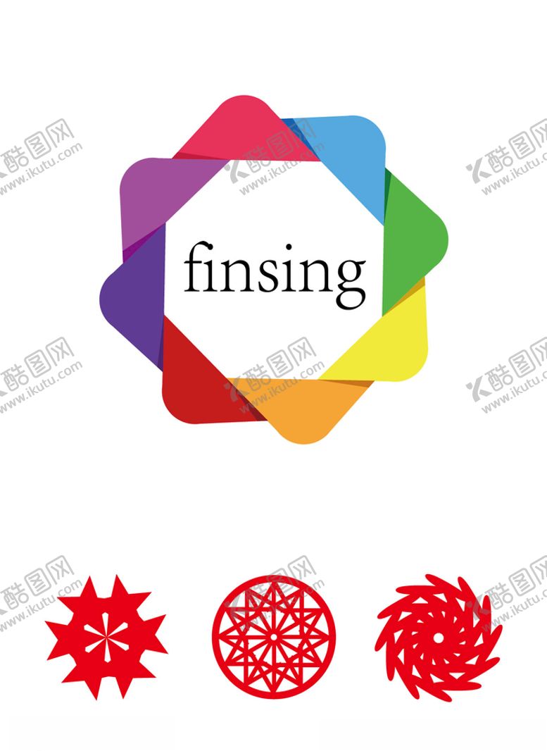 编号：21228309251352519483【酷图网】源文件下载-旋转图标花纹