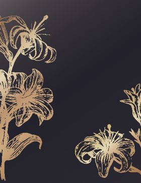 欧式奢华暗金色图案背景