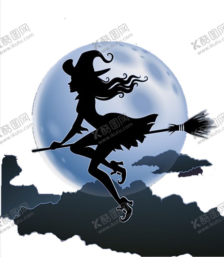 编号：53478709251250137393【酷图网】源文件下载-万圣节女巫